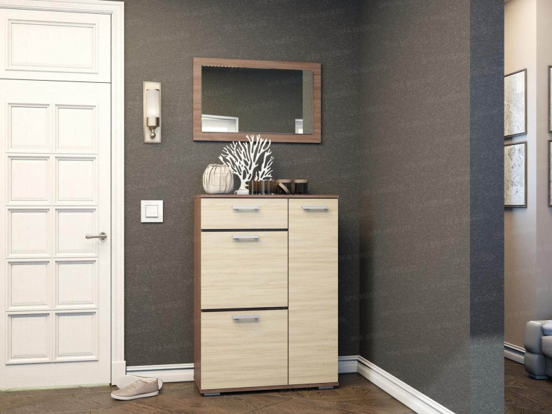 Ника Тумба высокая тв800, прихожая [Ника]