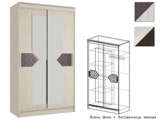 Николь Шкаф-купе 2-х дверный [Николь]