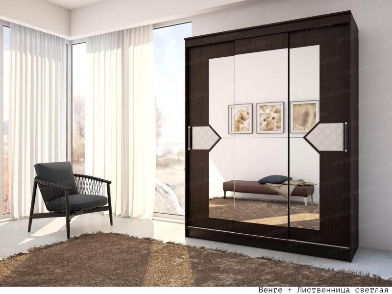 Николь Шкаф-купе 3-х дверный [Николь]