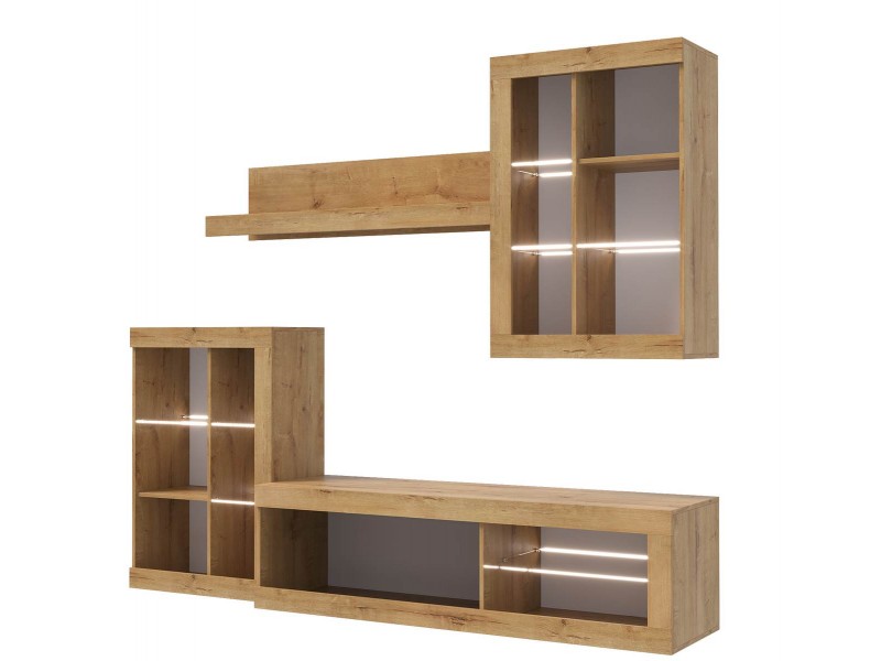 Прага ЛДСП Гостиная модульная, Комплект-5 [Прага Эра]