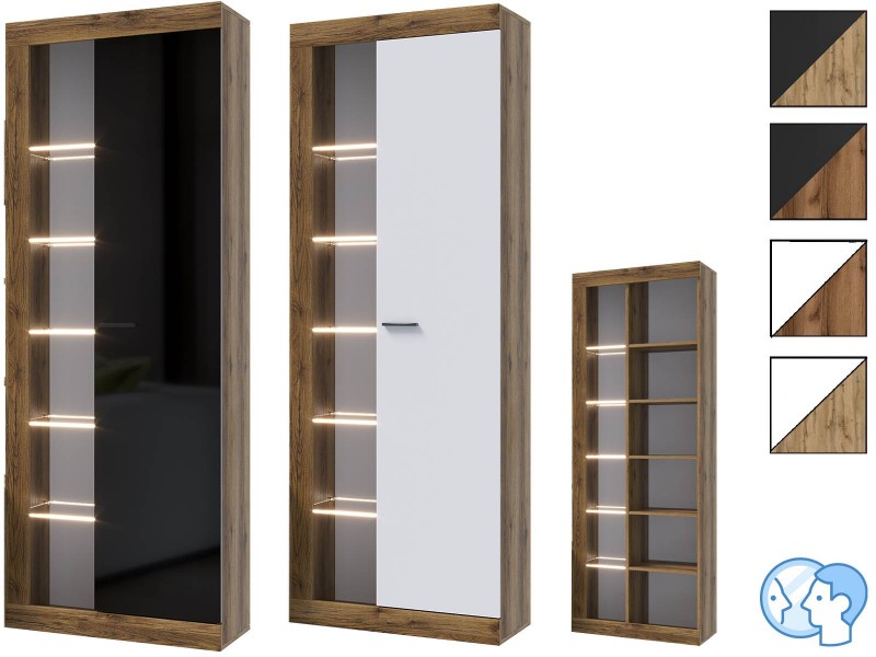 Прага ЛДСП Шкаф-витрина [Прага Эра]