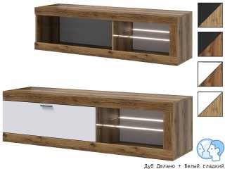 Прага ЛДСП Тумба ТВ малая 152 [Прага Эра]