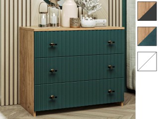 Комод-5 МДФ три ящика [Фант]