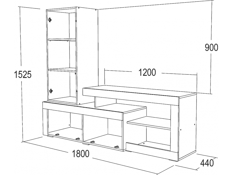Ольга-19 Тумба №2 для теле-радиоаппаратуры [Ольга-19]