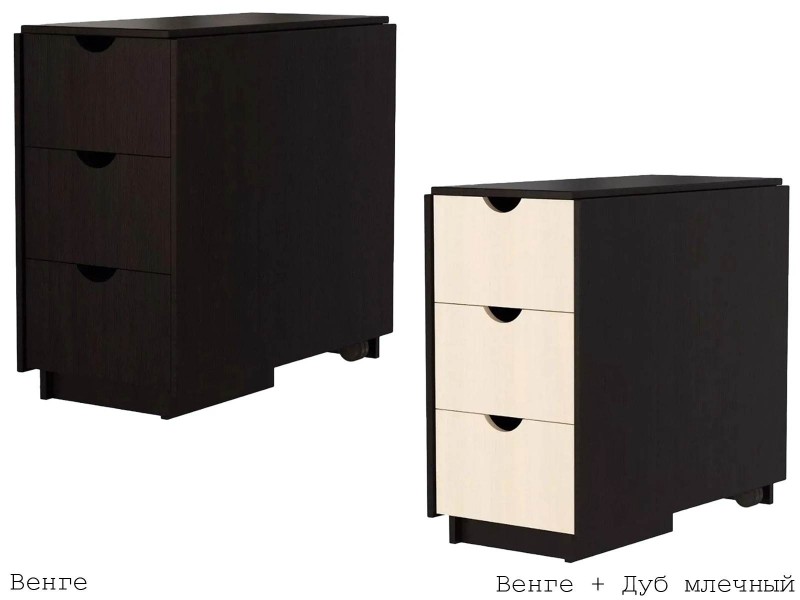 Стол-тумба №1 с ящиками [Фант]