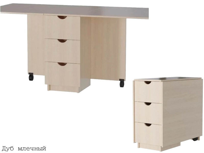 Стол-тумба №1 с ящиками [Фант]