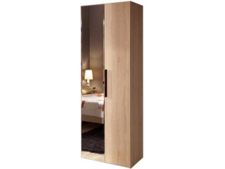 Bauhaus 8 Шкаф для одежды + фасад Зеркало+фасад Стандарт [Баухаус Дуб сонома]