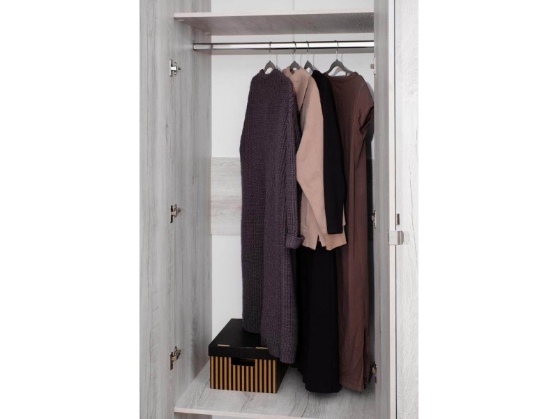 Neo 54 Шкаф для одежды двухдверный с одним зеркалом [Neo]