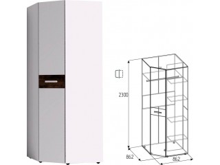 Норвуд 156 Шкаф угловой [NorwoodS]