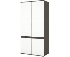 Марсель МДФ (Г) Шкаф двухстворчатый 80 см [Марсель]