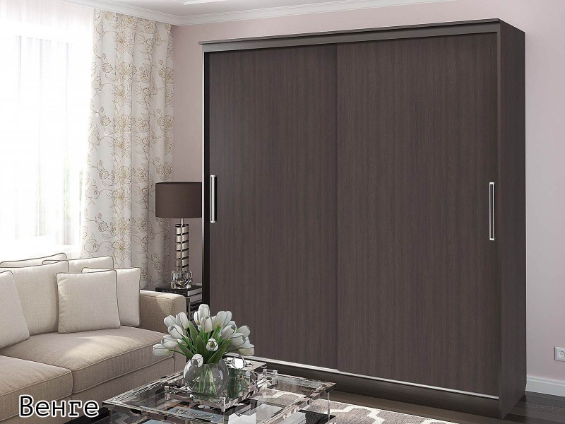 Без Зеркал Шкаф-купе 2,0м, Каркас Софи [Дарина Handis]