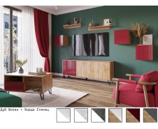 Ливерпуль МДФ new Гостиная модульная, Комплект-1 [Ливерпуль Handis]