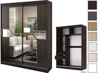 Мираж Шкаф-купе 1,5м, Каркас 1,5м [Мираж Handis]