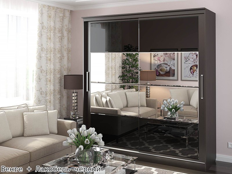 Танго-1 Шкаф-купе 2,0м, Каркас Софи 2,0 [Танго Handis]