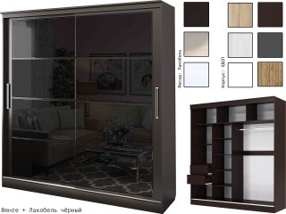 Танго Лакобель Шкаф-купе 2,0м, Каркас 2,0м [Танго Handis]