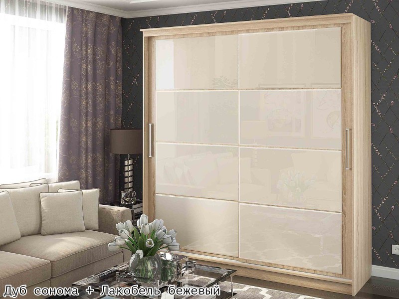 Танго Лакобель Шкаф-купе 1,5м, Каркас 1,5м [Танго Handis]