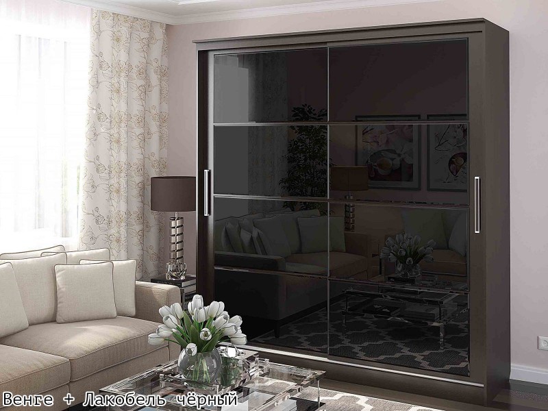 Танго Лакобель Шкаф-купе 1,5м, Каркас 1,5м [Танго Handis]