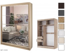 Танго Зеркало Шкаф-купе 1,5м, Каркас 1,5м [Танго Handis]