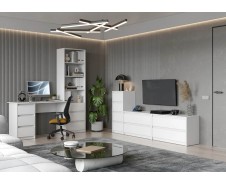 Айден Гостиная модульная, Комплект-1, белый [Айден]