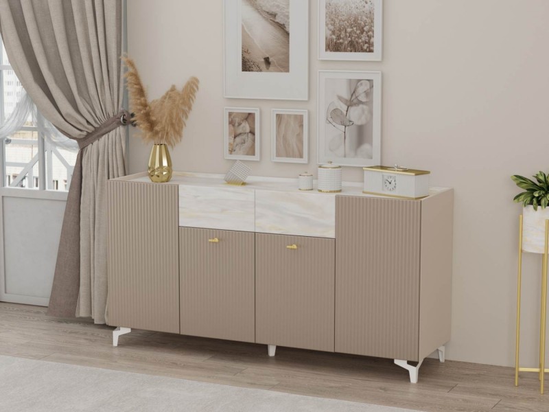 Голд Комод В1/1600 Фасад МДФ матовый [Голд]