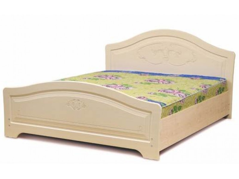 Ивушка-5 Кровать с рисунком фигурная ножная спинка [Ивушка-5]