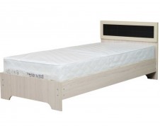 Кровать одинарная 2000*900 МДФ матов+профиль рамочный МДФ [Уголок школьника]