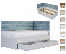 Альфа Софа №18 кровать с мягкими спинками 800х1900 [Альфа]