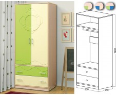 Юниор 12.1 Шкаф двухстворчатый [Юниор 12]