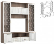 Афина Центральная секция Со Стеклом [Афина]