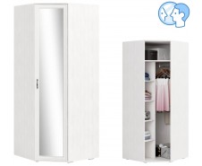 Мальта Шкаф угловой с зеркалом (570) П/Л [Мальта]