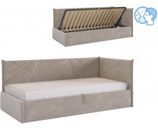 Квест Кушетка 90х200 с подъёмным механизмом [Квест]