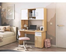 Лайт К2 Стол компьютерный 1200 прямой с надстройкой [Лайт]