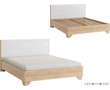 Зара Кровать с ортопедическтим основанием двуспальная [Зара]