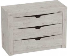 Соренто Дуб бонифаций, Комод 3 ящика [Соренто]