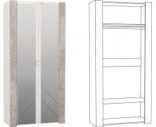 Амели 13.133 Шкаф для одежды [Амели]