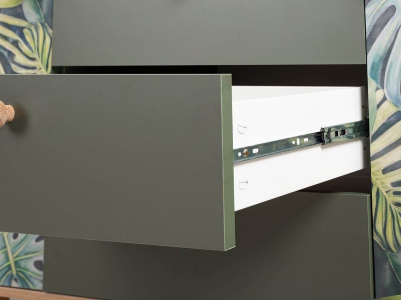 Маттиас Комод 16.245 Гикори Рокфорд + Дымчатый Зеленый