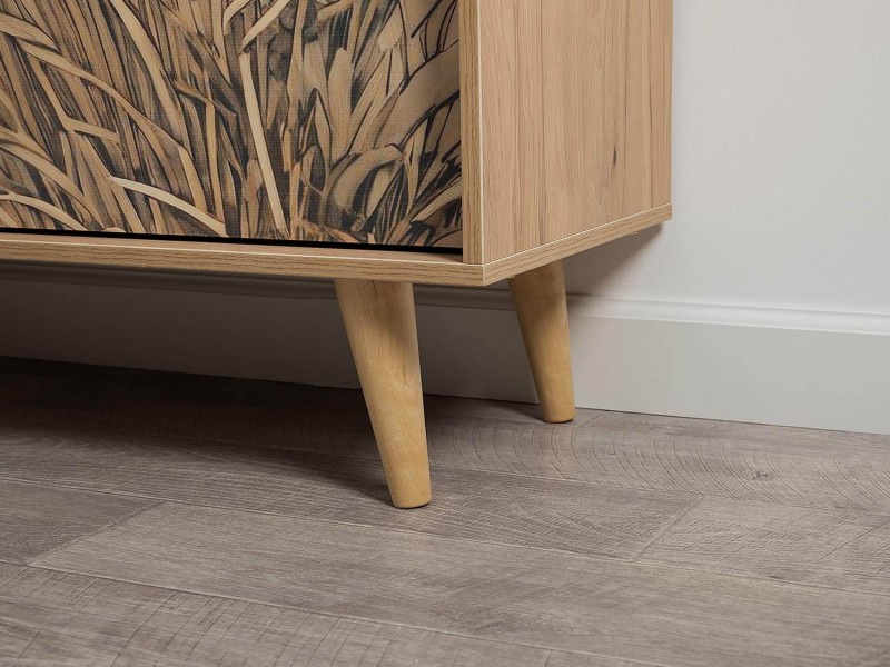 Току комод 16.230.04 Гикори Рокфорд + Белый