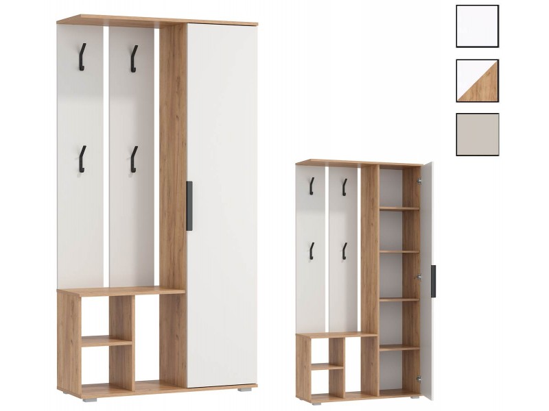 Кармен-1 Шкаф комбинированный, прихожая 974мм [Кармен]