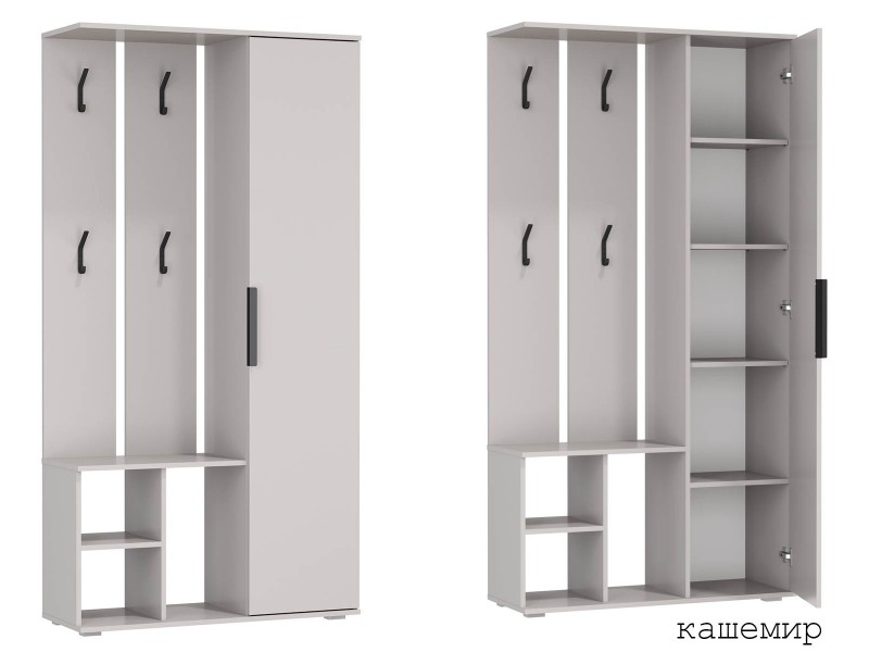 Кармен-1 Шкаф комбинированный, прихожая 974мм [Кармен]