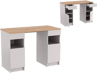 Прайм 89.14 Стол письменный с тумбами [Прайм]