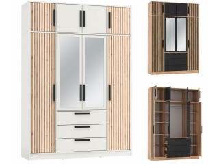 Вегас 83.07 Шкаф четырёхстворчатый + 83.10 тумба [Вегас_Олмеко]