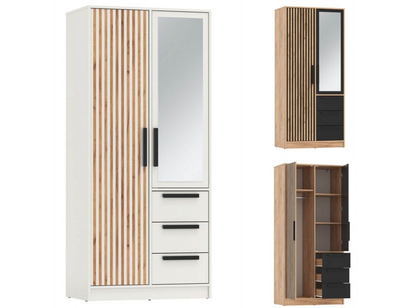 Вегас 83.09 Шкаф двухстворчатый [Вегас_Олмеко]