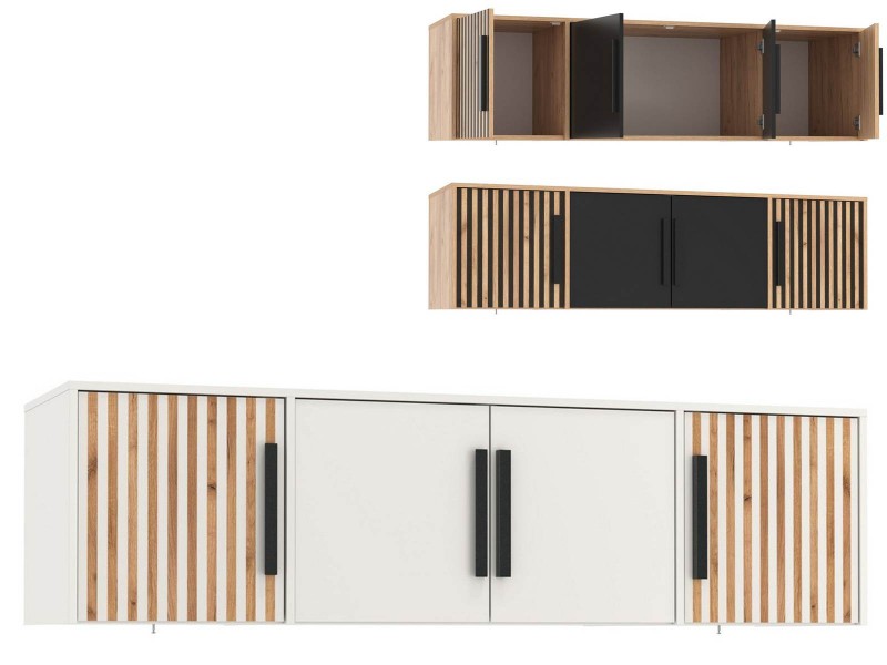 Вегас 83.10 тумба четырёхстворчатая [Вегас_Олмеко]