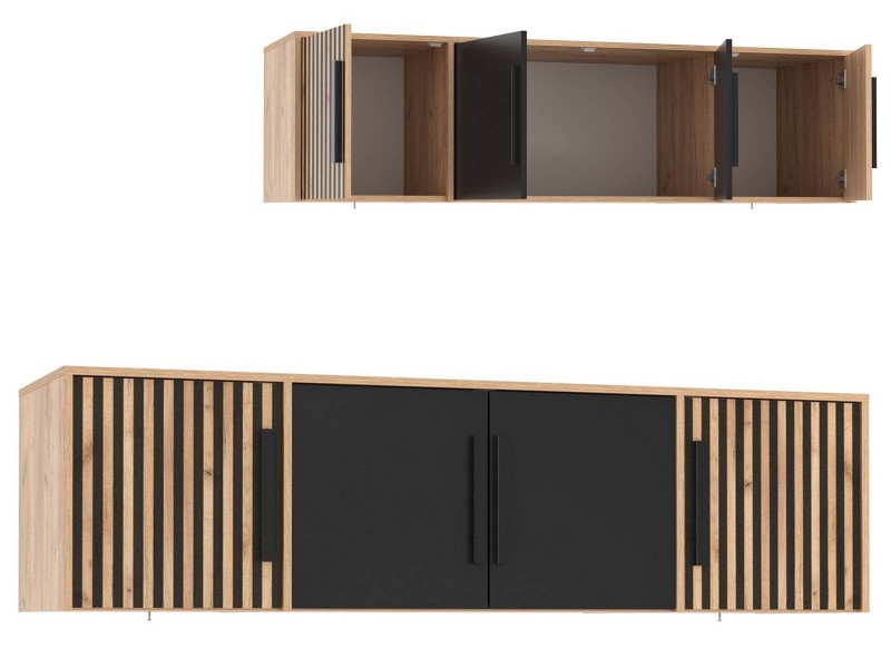 Вегас 83.10 тумба четырёхстворчатая [Вегас_Олмеко]