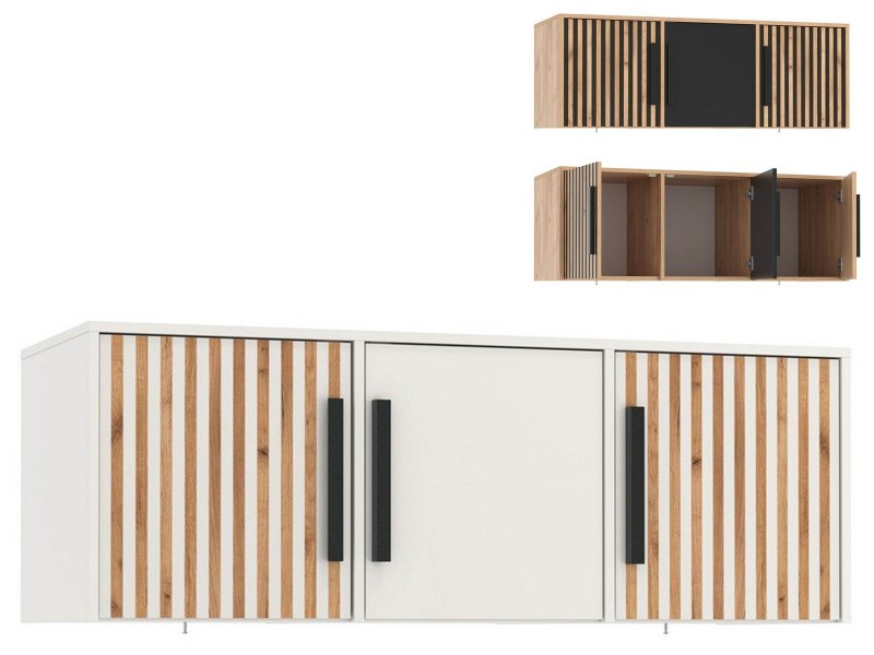 Вегас 83.11 тумба трёхстворчатая [Вегас_Олмеко]