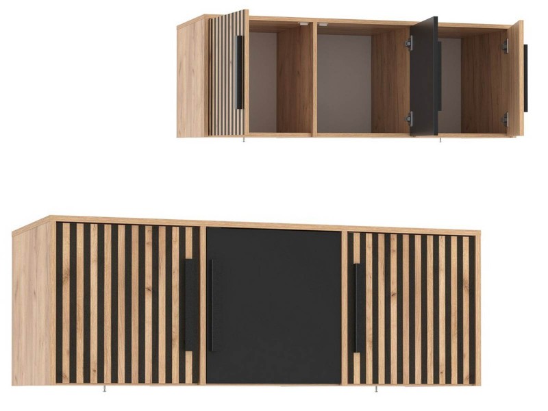 Вегас 83.11 тумба трёхстворчатая [Вегас_Олмеко]