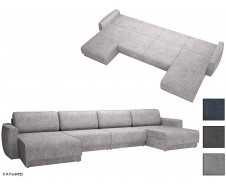 Женева 2S2O2P диван-кровать угловой еврокнижка [Женева]