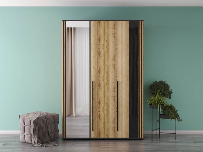 Аэлита секция №10 Шкаф трёхстворчатый с зеркалом [Аэлита]