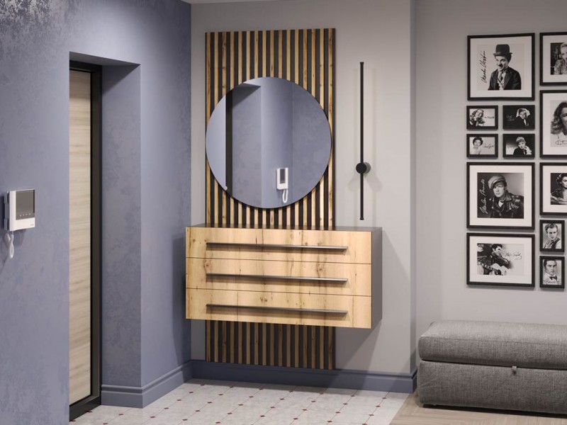 Аэлита секция №1 тумба подвесная с зеркалом [Аэлита]