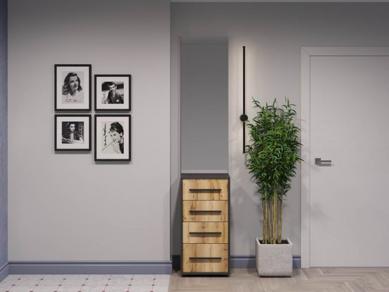 Аэлита секция №2 тумба с зеркалом [Аэлита]